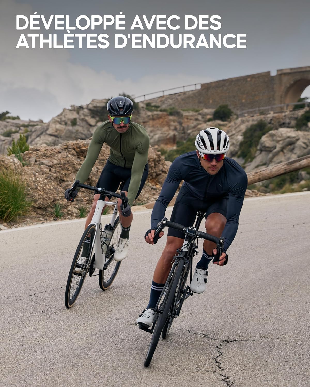 Thumbnail 4 de DANISH ENDURANCE Chaussettes de cyclisme d’été anti-ampoules (lot de 3) à coupe basse