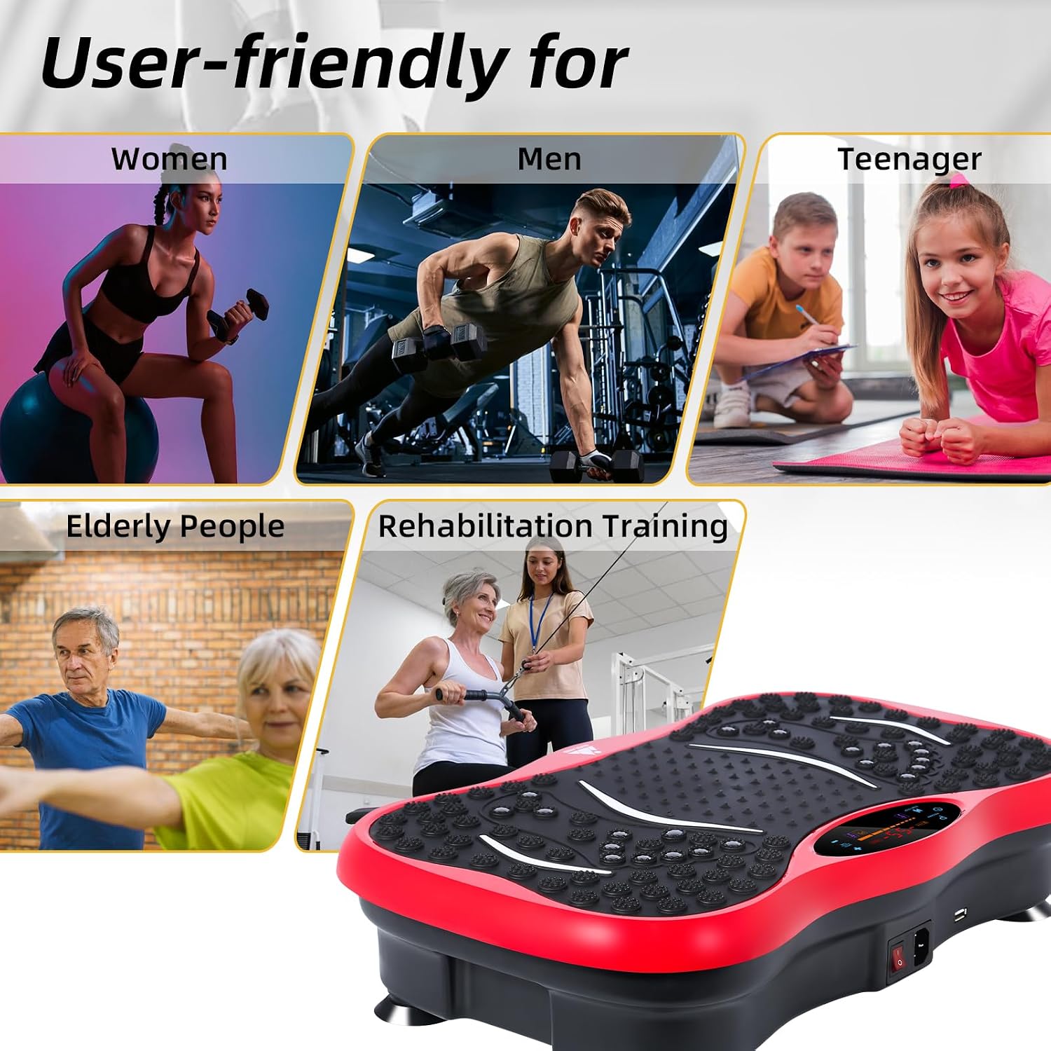 Thumbnail 6 de EVOLAND Vibration Plate Exercise Machine