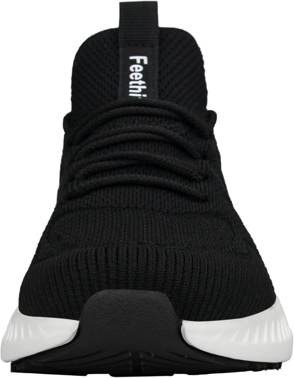 Thumbnail 3 de Feethit Damen Sneaker Turnschuhe atmungsaktiv leicht in Weiß/Schwarz (EU 40)