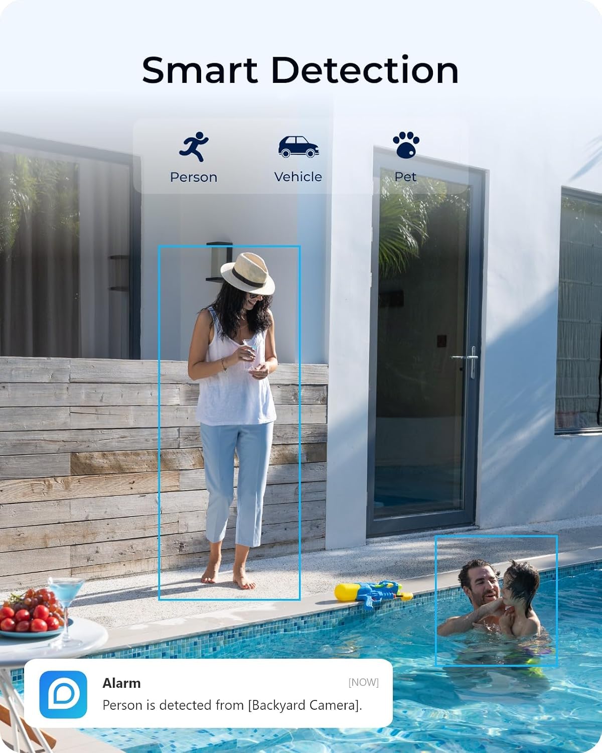 Detalle 2 de Reolink Argus Eco Ultra + Solar Panel 4K Outdoor Security Camera