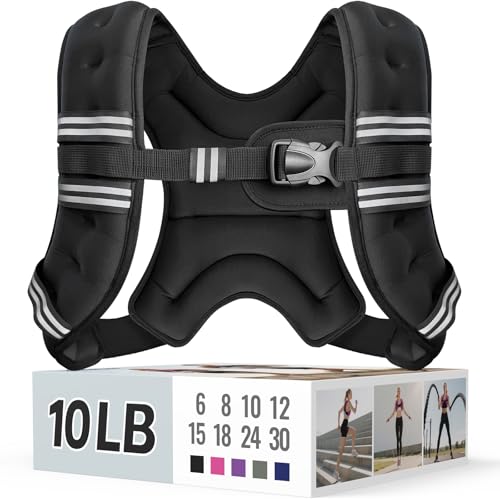 Imagen de Zeerun Weighted Vest: Ergonomic, Adjustable Weight for Walking, Running, and Strength Training en OfertitasTOP