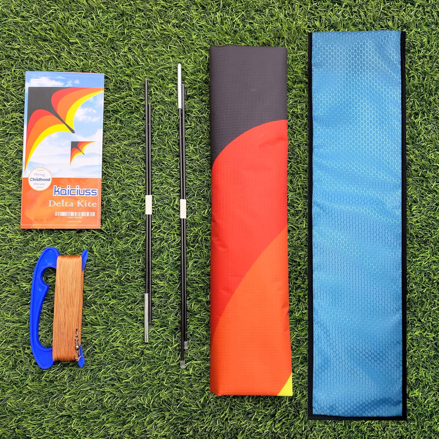Detalle 2 de Large Single Line Beach Kite for Adults: Easy-To-Fly Fun for All Ages
