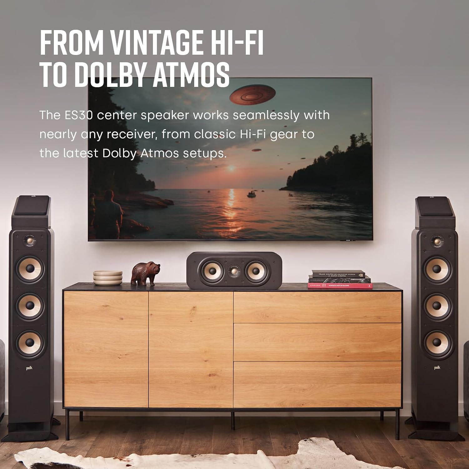 Thumbnail 5 de Polk Signature Elite ES30 center channel speaker