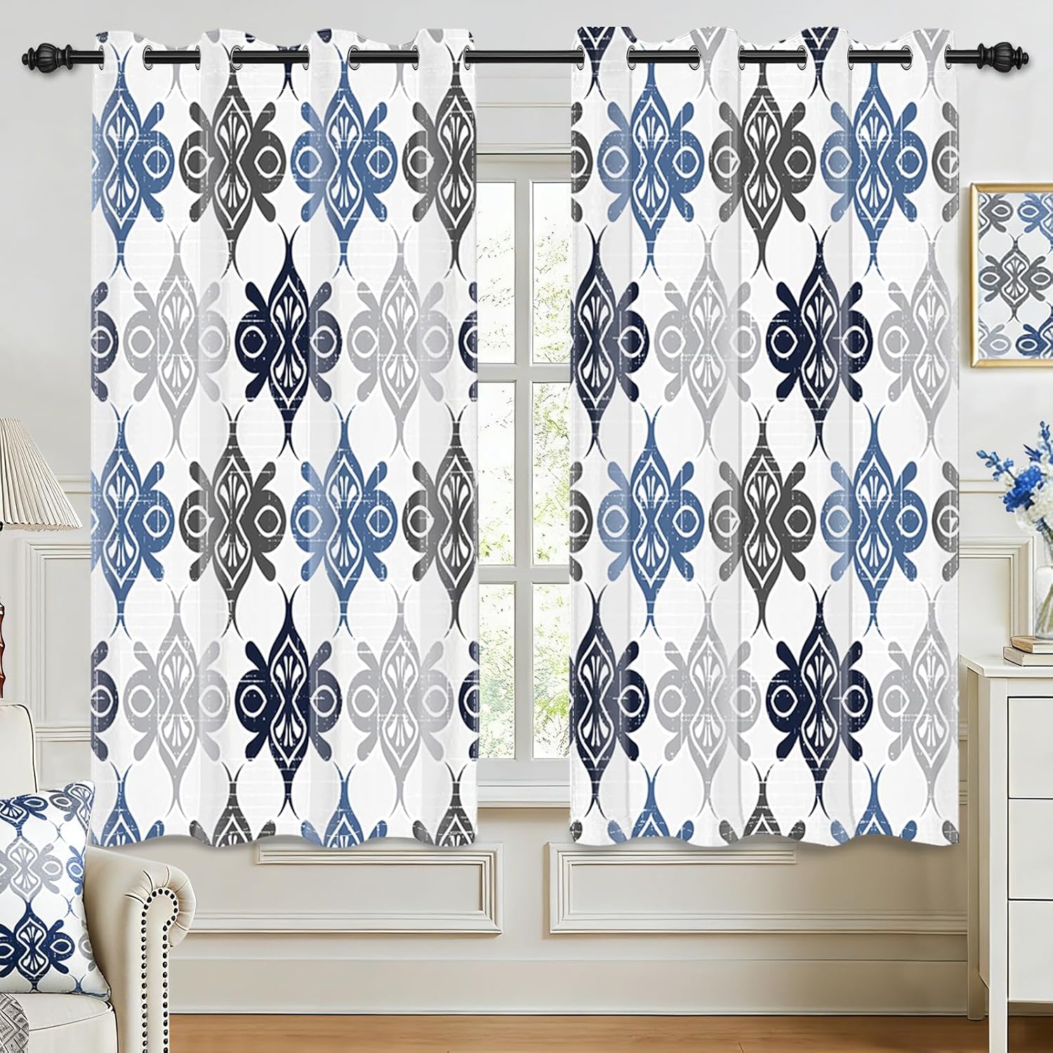 Thumbnail 1 de GICDSU Blackout Curtains, 52W x 63L