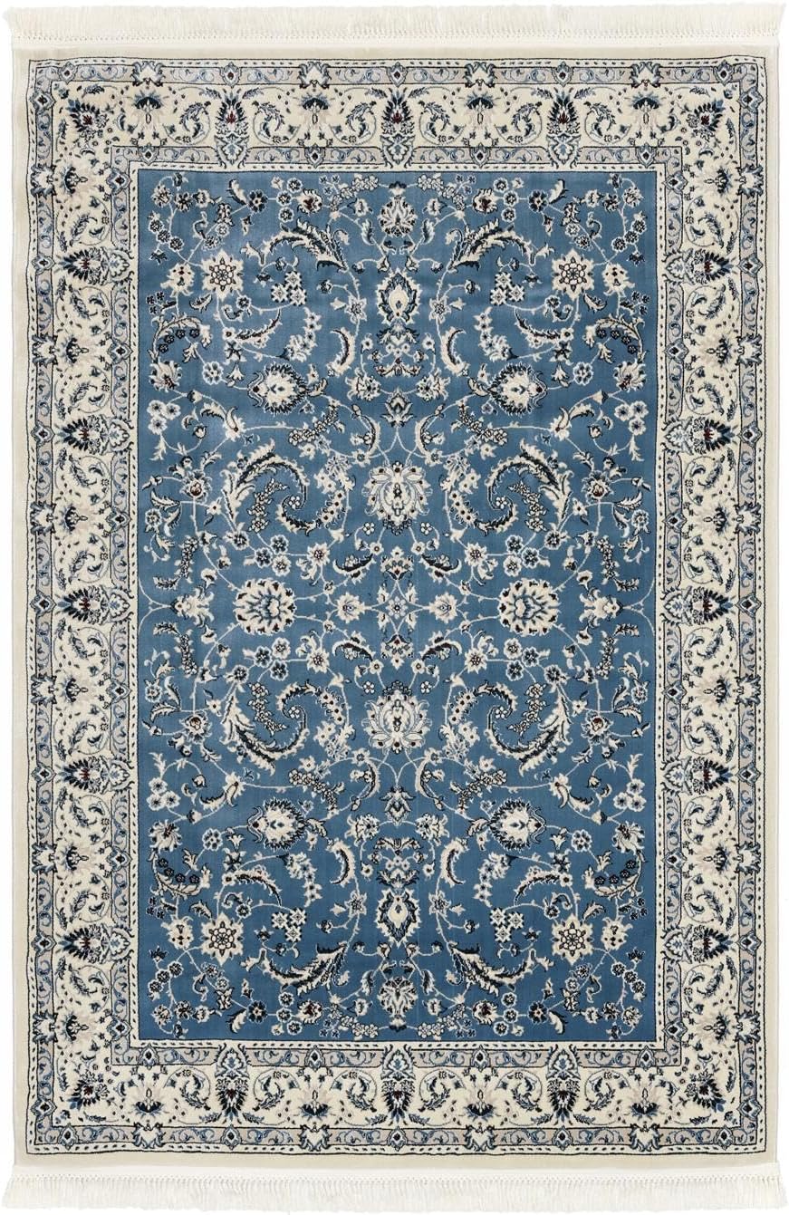 Detalle de RugVista Nain Florentine Rug, 160 x 230 cm, Light Blue, Medium Pile