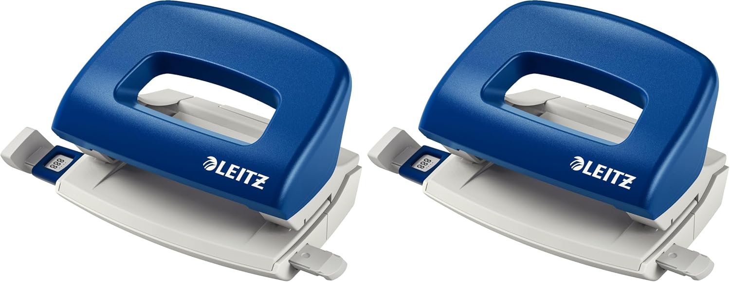 Detalle 2 de Leitz Mini-Perforatrice NeXXt – 2 trous, Capacité 10 Feuilles, Noir