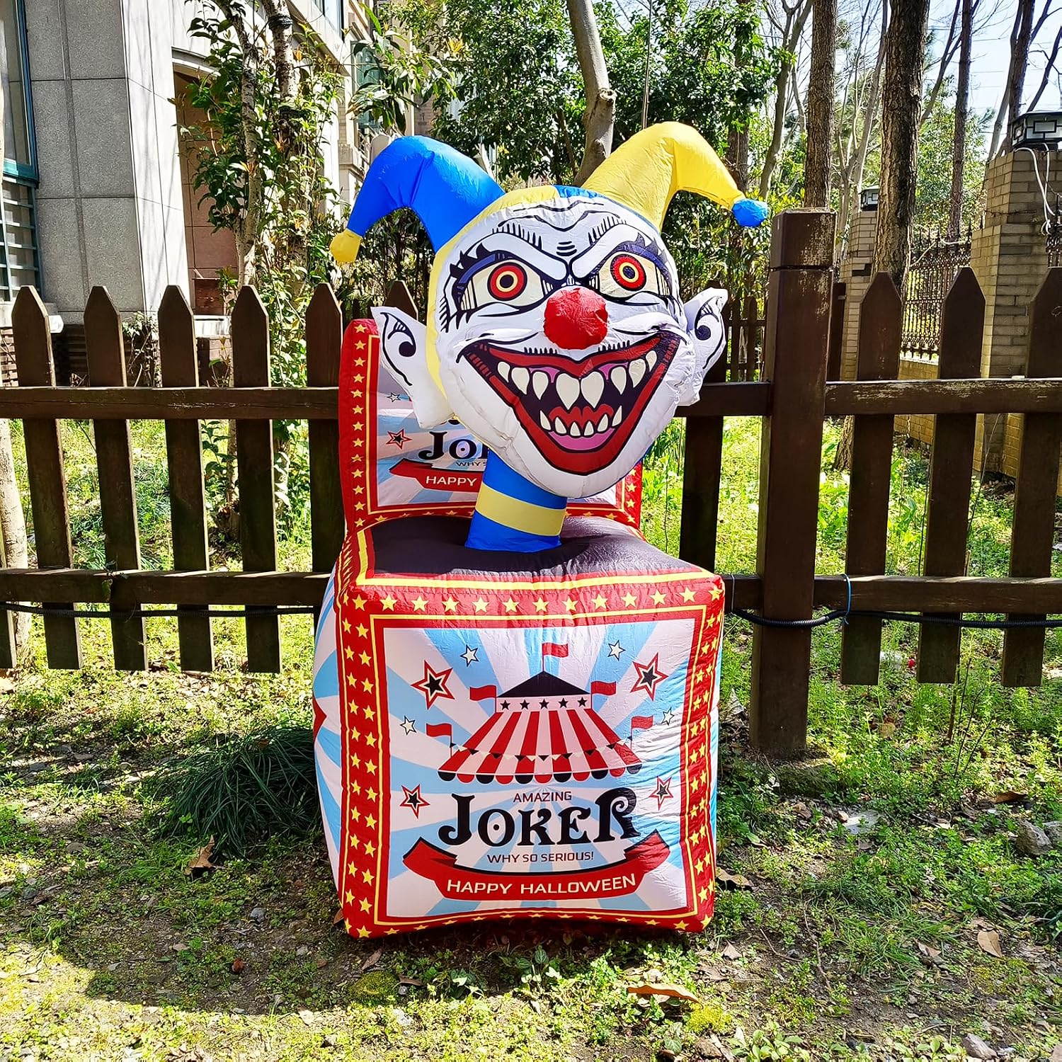 Thumbnail 6 de WBHome Inflatable Clown Decoration, 5 Ft
