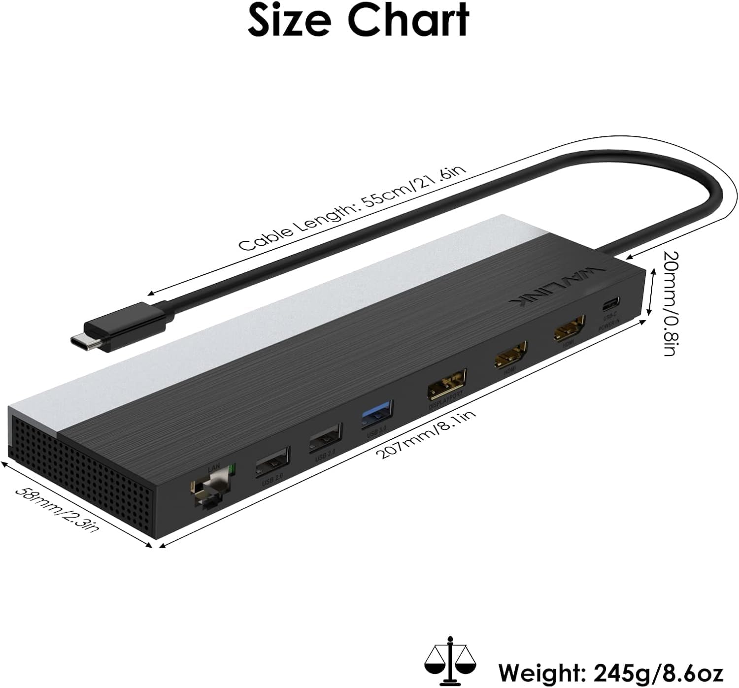 Thumbnail 6 de WAVLINK Docking Station USB C 12 in 1