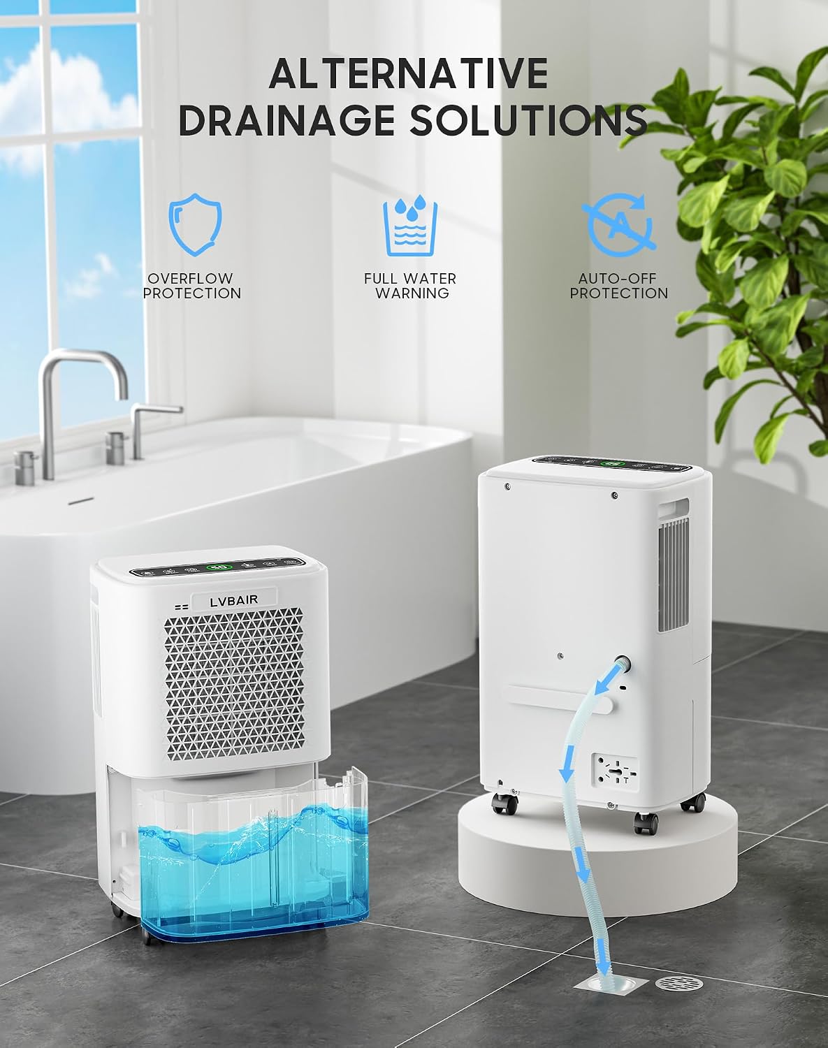 Detalle 2 de 12L/day dehumidifier with timer