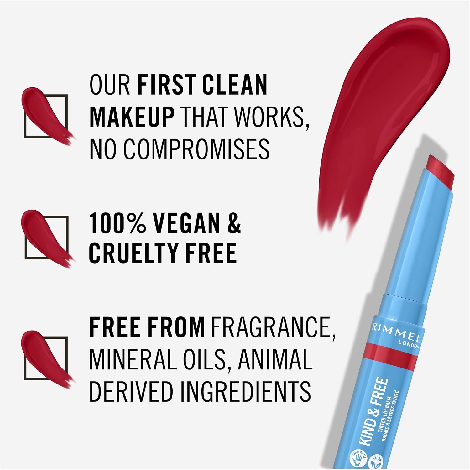 Thumbnail 5 de Rimmel London Kind & Free Turbo Red