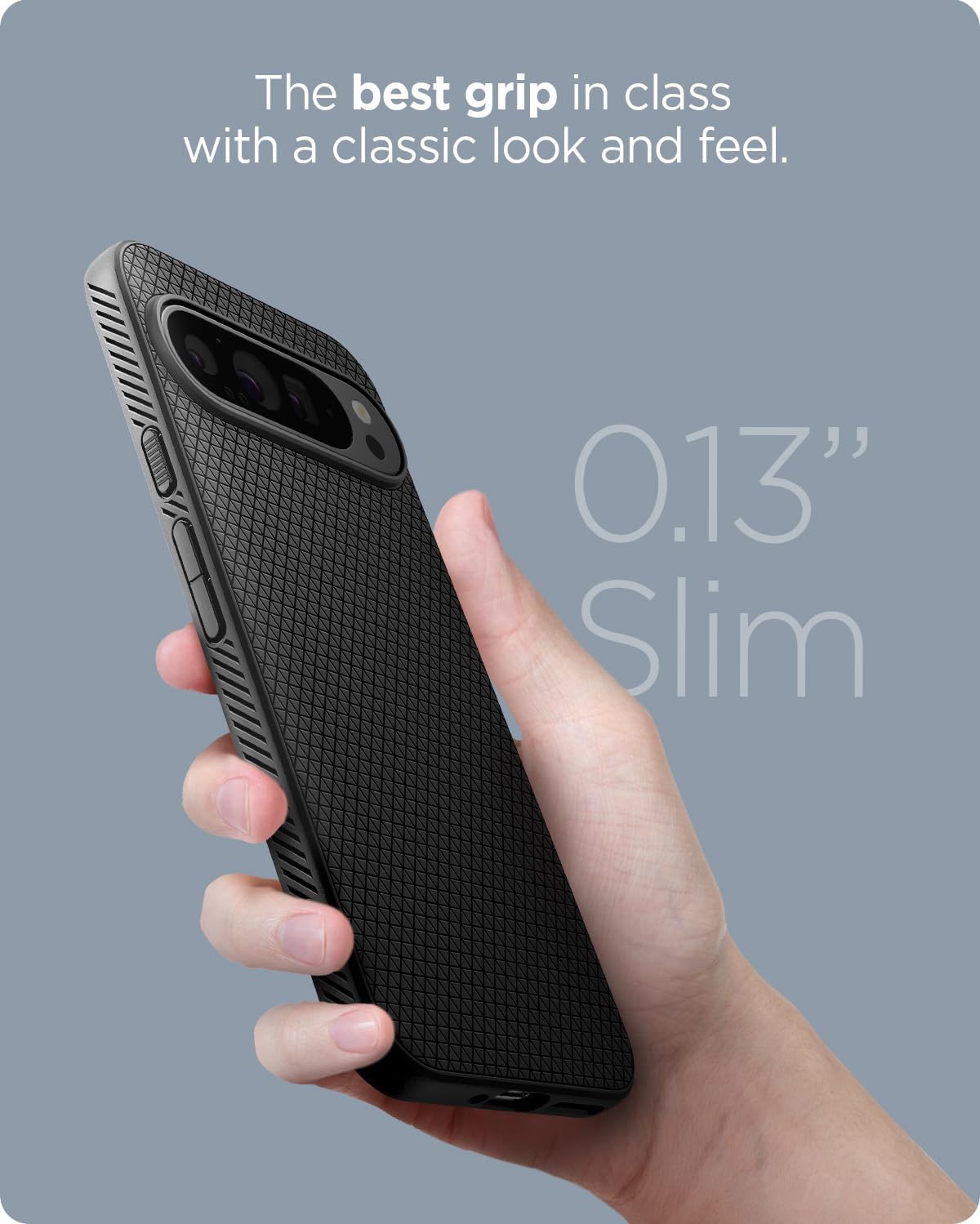 Thumbnail 5 de Spigen Liquid Air pour Google Pixel 9 Pro XL — coque souple noire