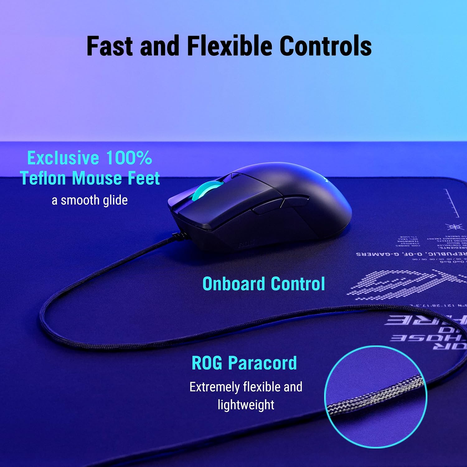 Thumbnail 4 de ASUS ROG Gladius III Core gaming mouse 72g 🖱