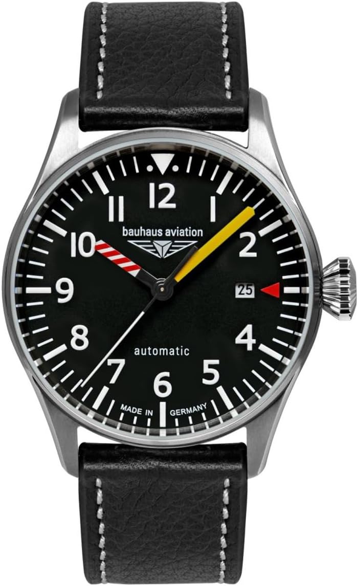Detalle de Bauhaus Flight Control 27625 Fliegeruhr 21 Steine