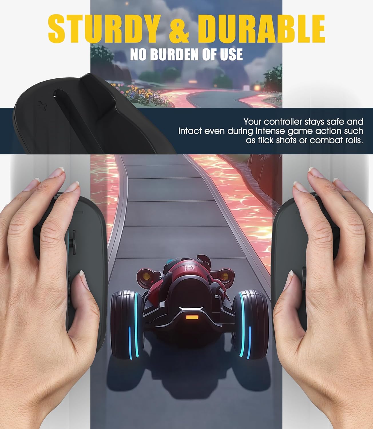 Thumbnail 5 de NEWZEROL Mouse Grip Stand Compatible for Switch 2 (2025) Joy-con, Mouse Shell Holder Adapter Accessories Enhances Desk Sliding Gaming Experience - Black
NEWZEROL Mouse Grip Stand Compatible for Swit…