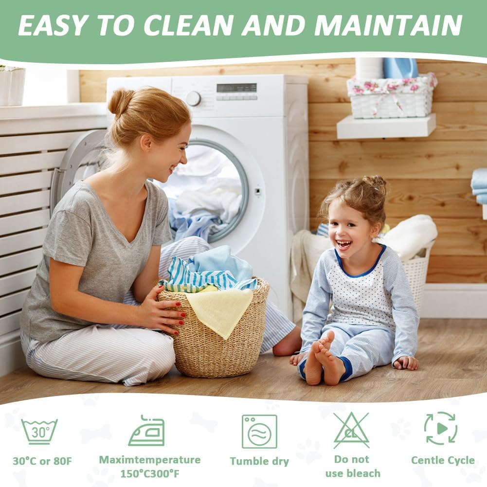 Thumbnail 6 de DUJUIKE Washable Incontinence Bed Sheets – 100% Waterproof Mattress Protector for Single Beds