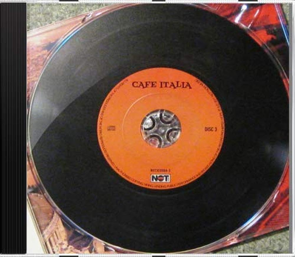 Detalle 2 de オムニバス『Cafe Italia』CD|複数アーティストを収録したコンピレーション