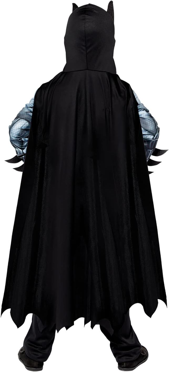 Thumbnail 4 de amscan offizielles Warner Bros Batman Kostüm für Kinder (2–12 Jahre) – nachhaltiger, waschbarer Look
