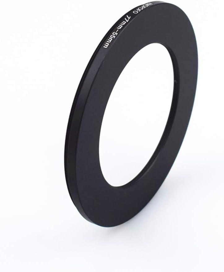 Detalle 2 de 77 to 55mm Camera Filters Ring - 77mm to 55mm Step Down Adapter (AMOPOFO)