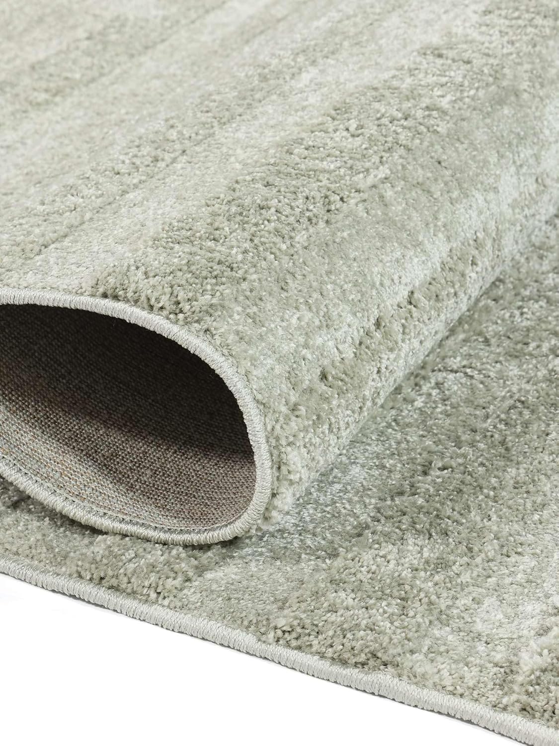 Detalle de RugVista Boulevard Rug, 200 x 300 cm, Medium Pile, Light Green