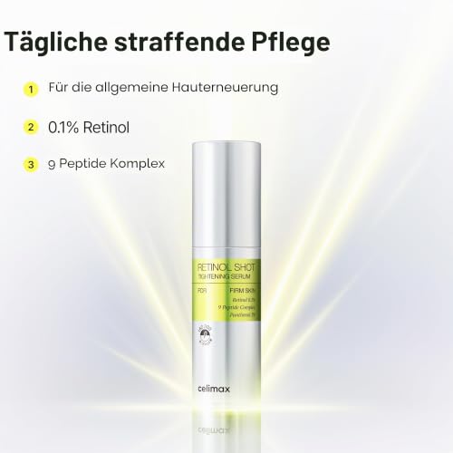 Detalle 2 de celimax The Vita A Retinal Shot Tightening Booster (Global Set Exclusive) – 2‑Schritte Retinoid Routine