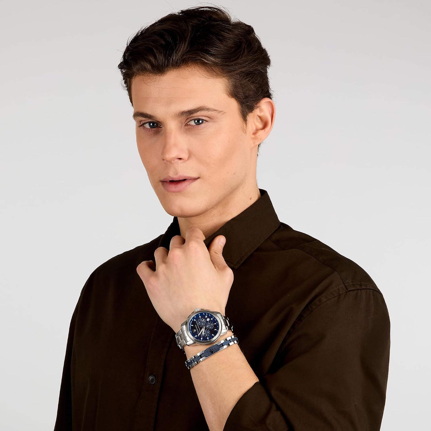 Thumbnail 4 de Maserati Successo Orologio Uomo cronografo 44 mm acciaio