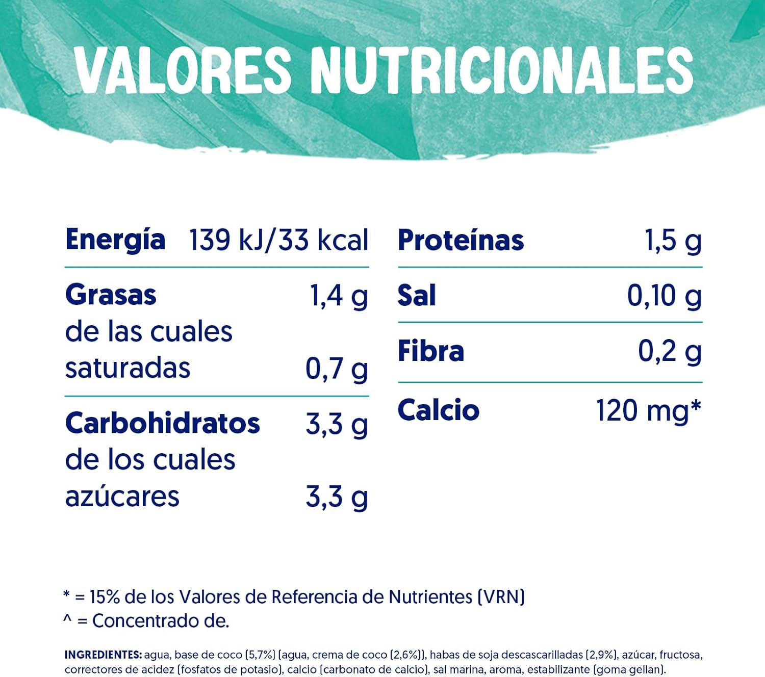 Detalle 2 de Alpro Bebida Vegetal de Coco Barista (pack 8 x 1 L) con vitaminas y calcio