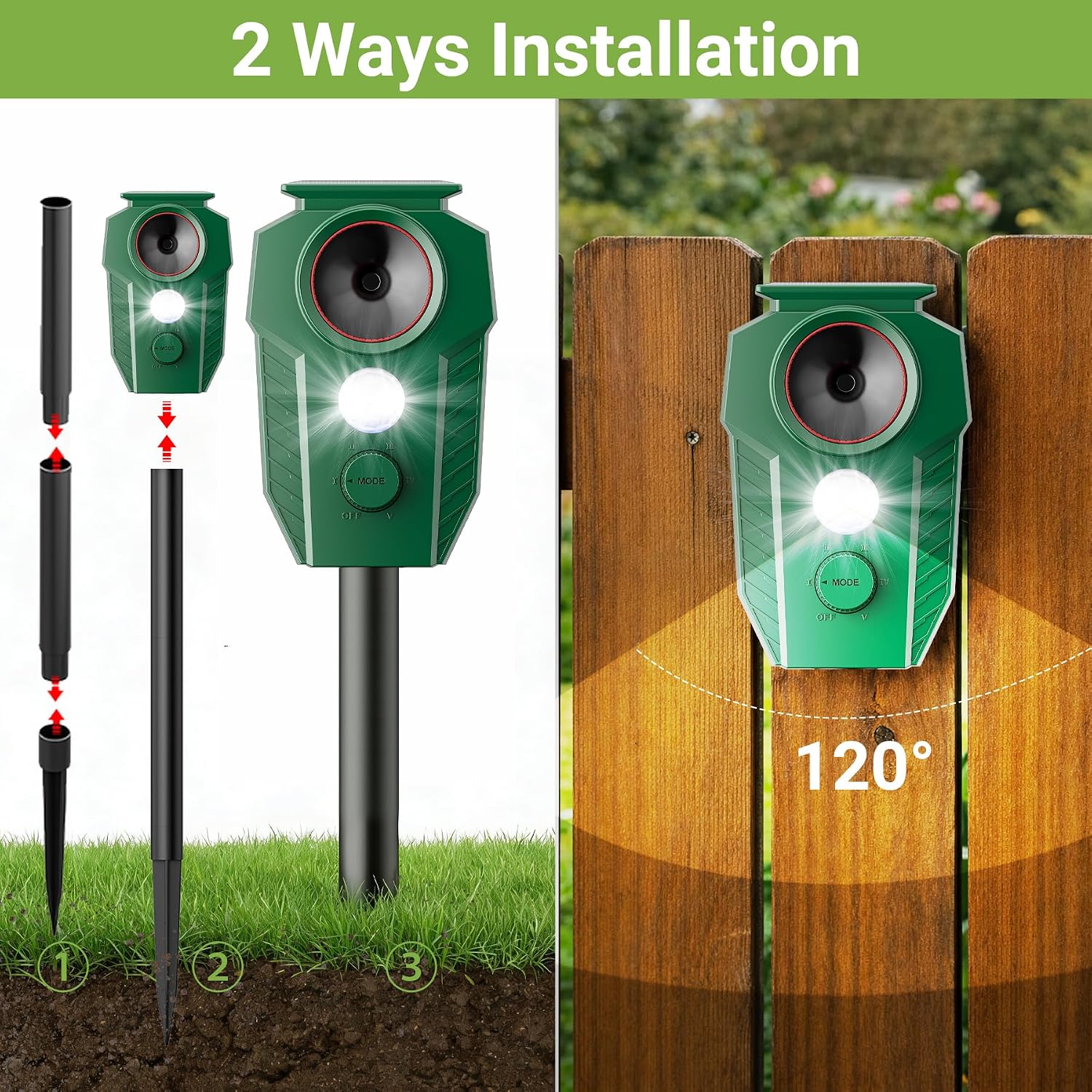Thumbnail 6 de G-Jyuncyou Solar Animal Repellent IP65