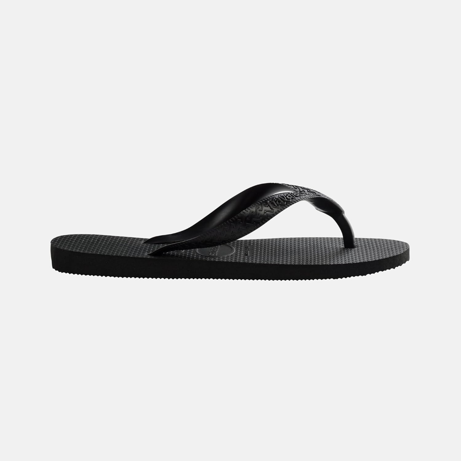Detalle de Havaianas Schuhe Top – Tongs unisex monochromes, confort durable et look minimaliste