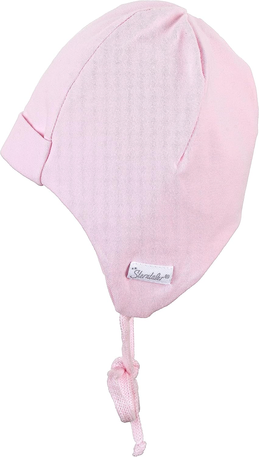 Thumbnail 1 de Sterntaler Berretto bebé Bimba: morbido cappellino rosa per neonata, 1–2 mesi