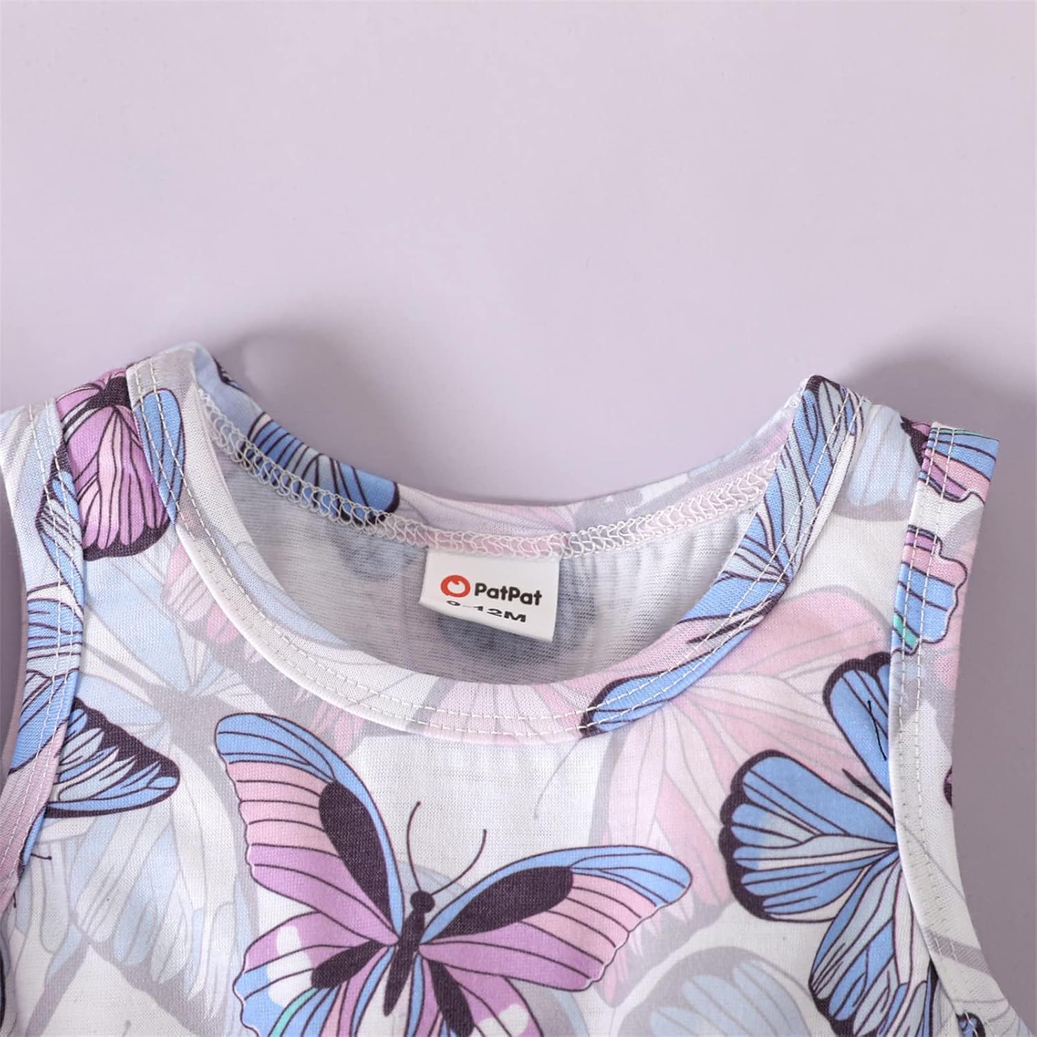 Detalle 2 de PATPAT Baby Girls Dress and Cardigan Set 2 PCS