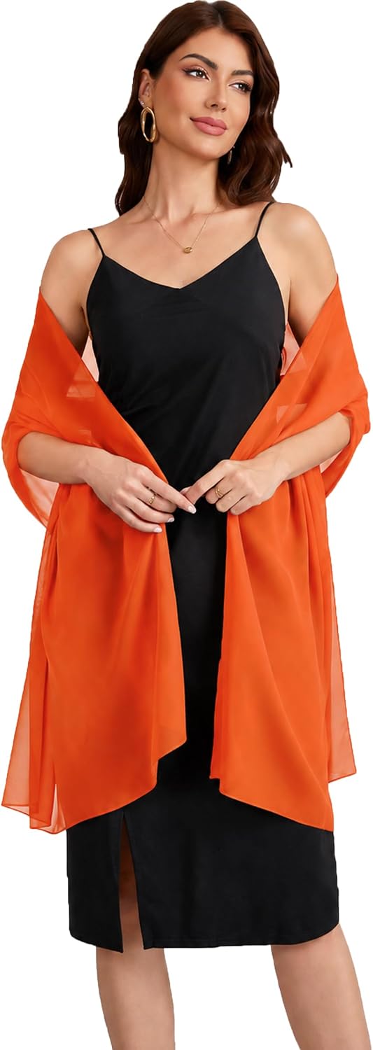 Detalle de Chiffon Evening Shawl