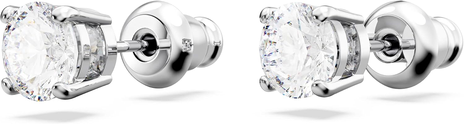 Thumbnail 5 de Swarovski Conjunto Matrix Tennis talla redonda, baño de rodio 💍