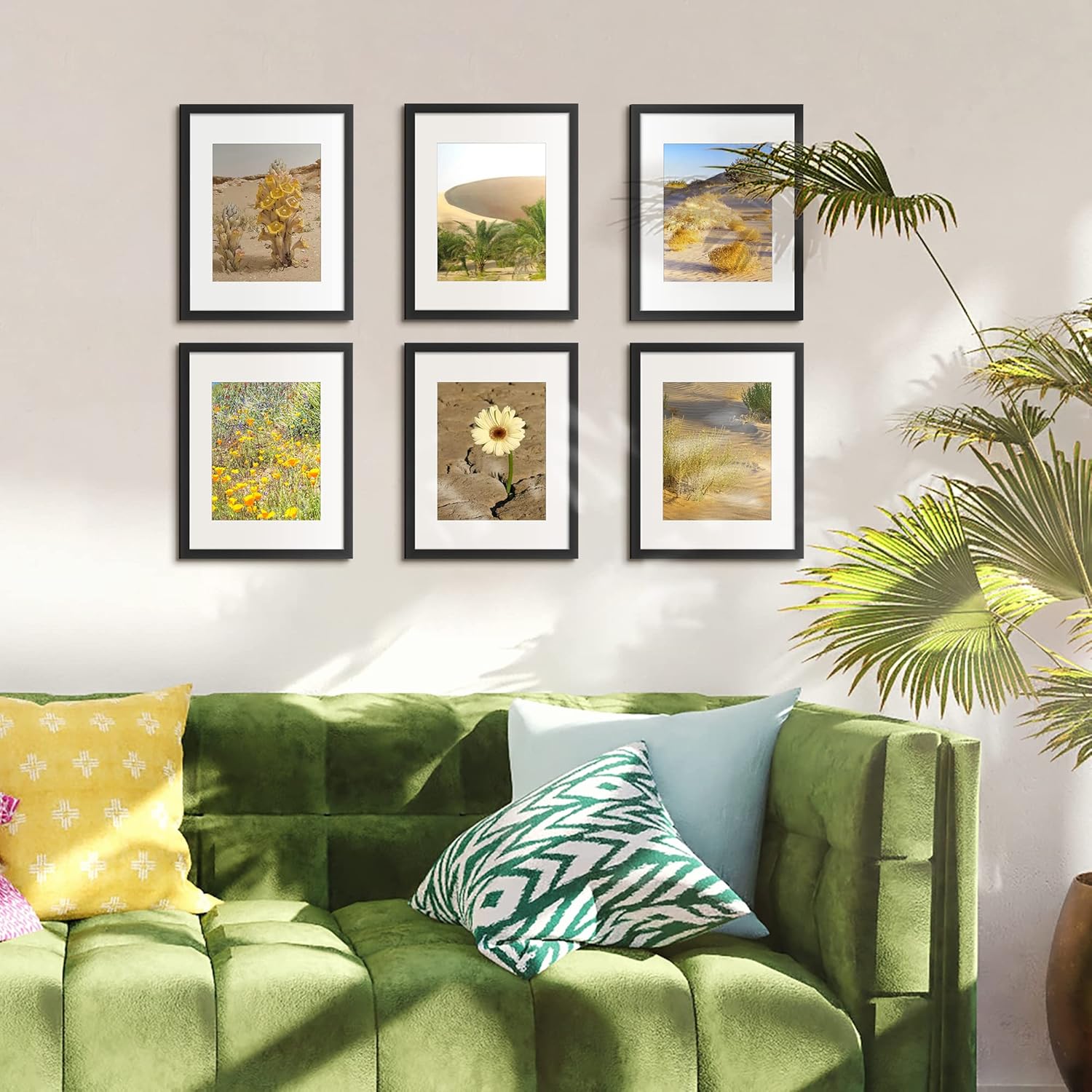 Thumbnail 1 de upsimples 11x14 Picture Frame Set, Black