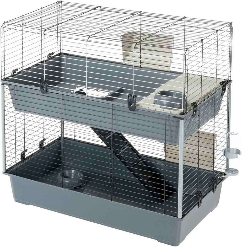 Detalle de Ferplast RABBIT 100 DOUBLE gabbia 93,5 cm 🐰