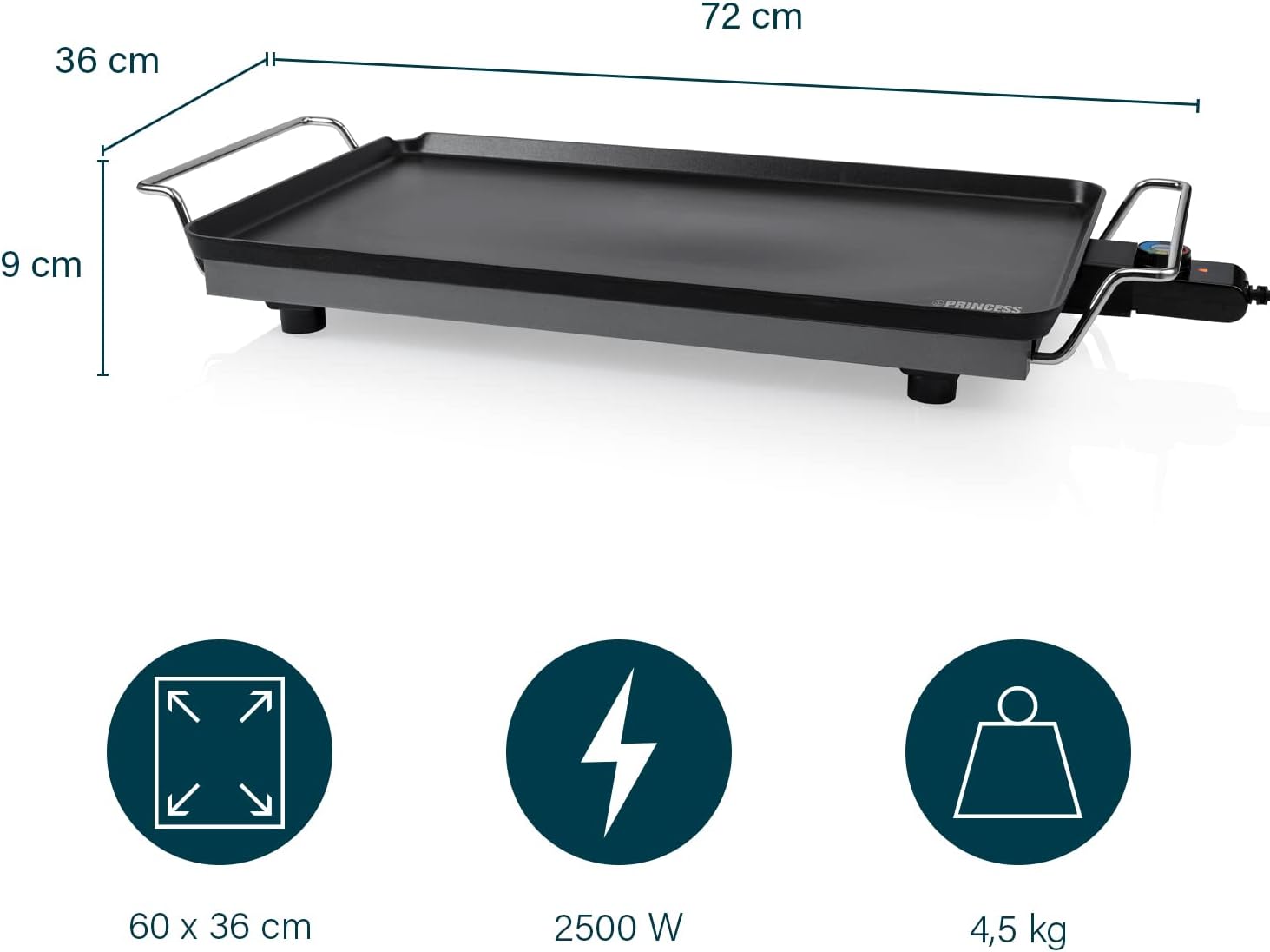 Thumbnail 2 de Princess 102325 Table Chef XXL Classic - Plancha eléctrica 2500W