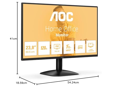 Thumbnail 6 de AOC 24B31H: Monitor de 24'' con IPS, 120 Hz y frecuencia de actualización suave para gaming y productividad