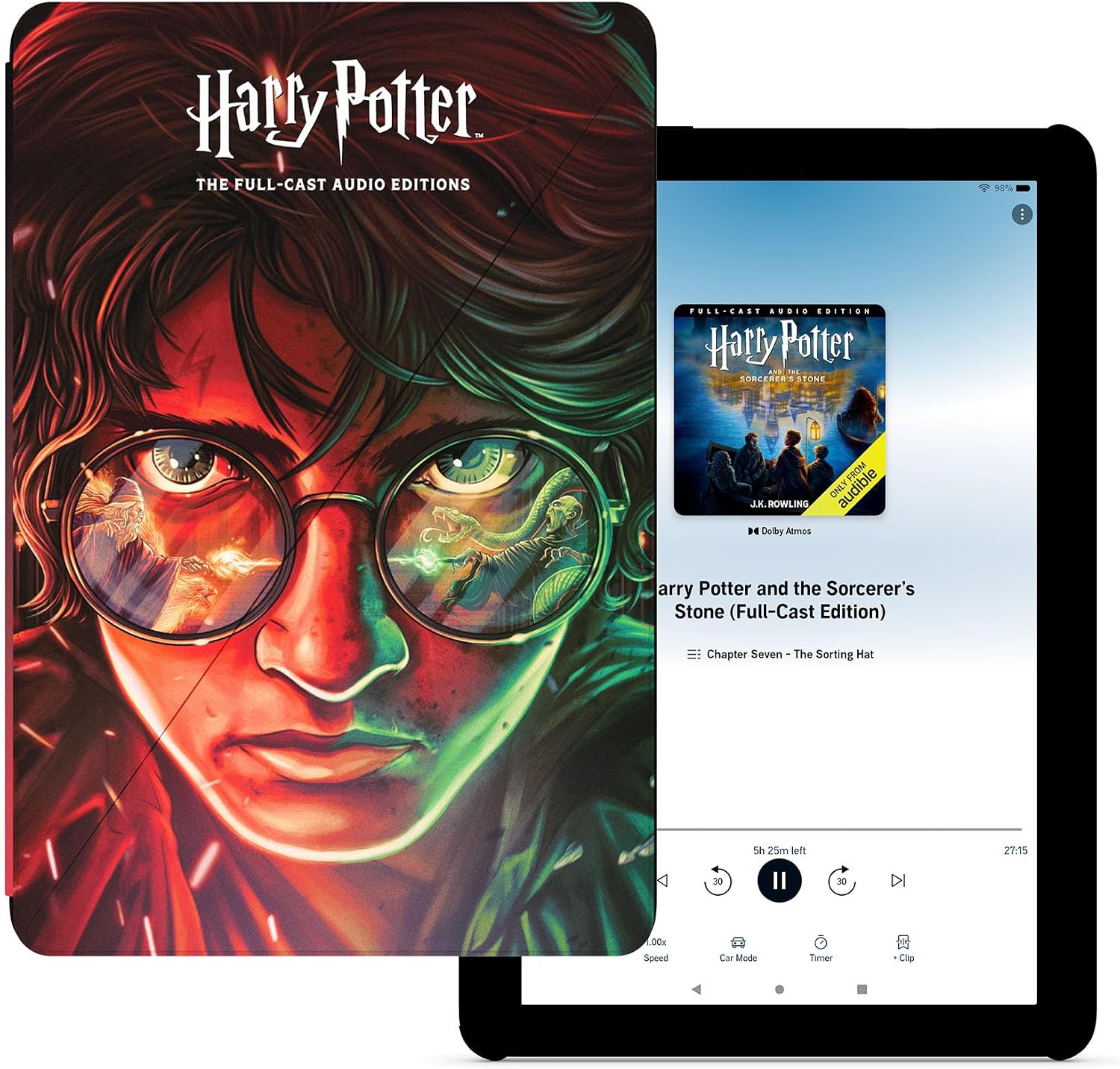 Detalle de Amazon Fire HD 10 Harry Potter Edition Tablet, 32GB, 10.1-Inch 1080p Display
