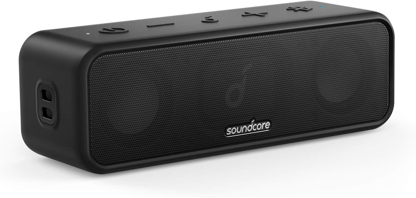 Detalle de Soundcore 3 A3117 – przenośny głośnik Bluetooth stereo 16 W, IPX7