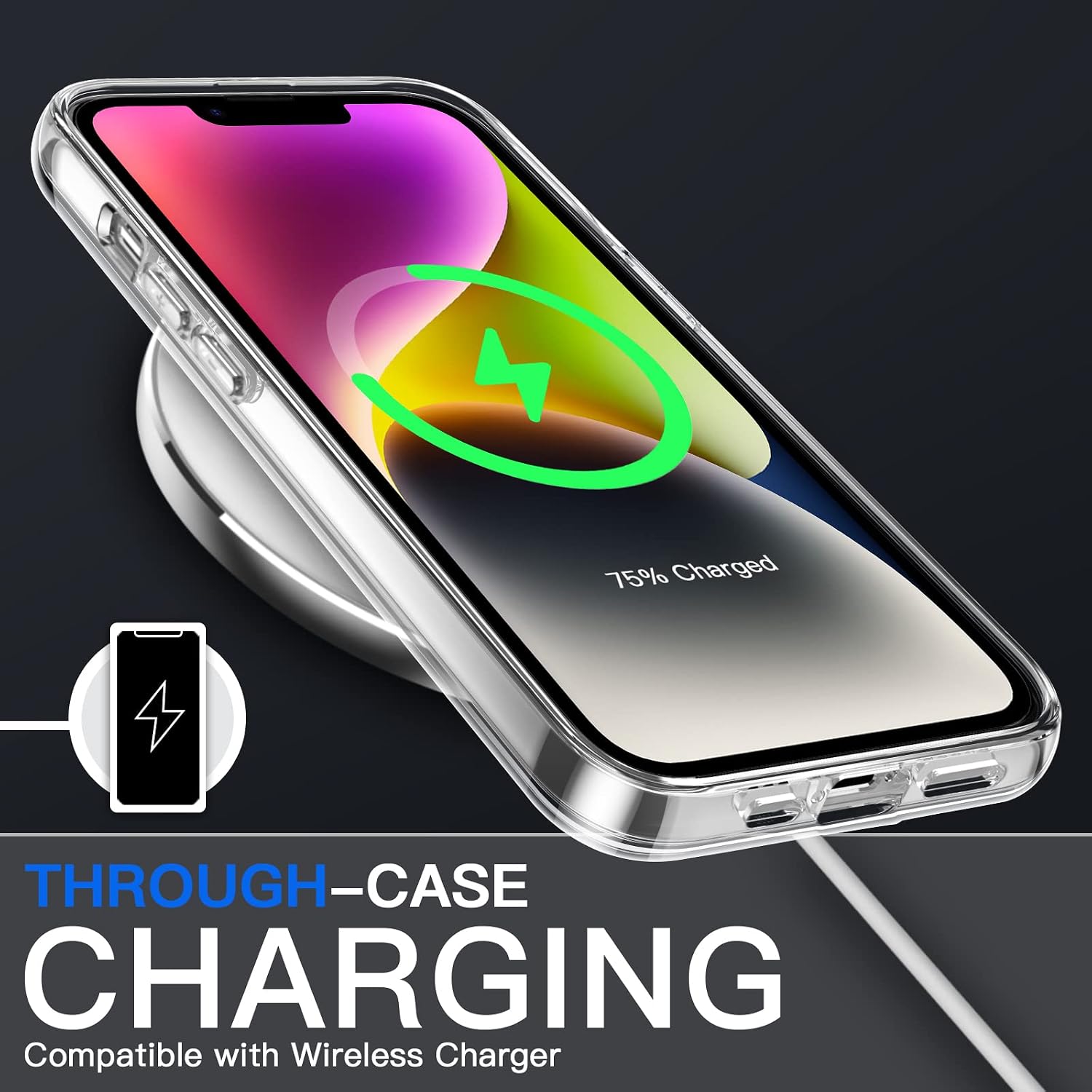 Thumbnail 3 de iPhone 14 case, JETech 6.1-inch