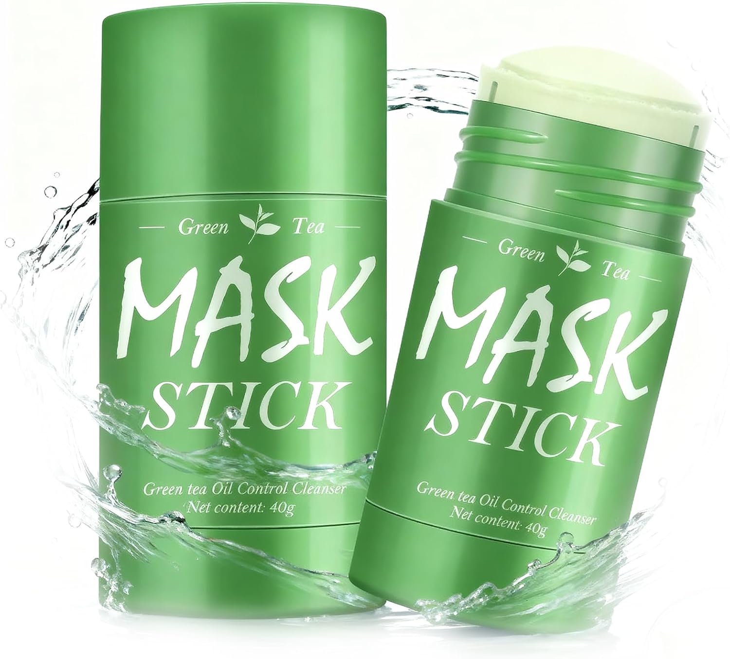 Detalle de Green Mask Stick 2 Pack máscara té verde