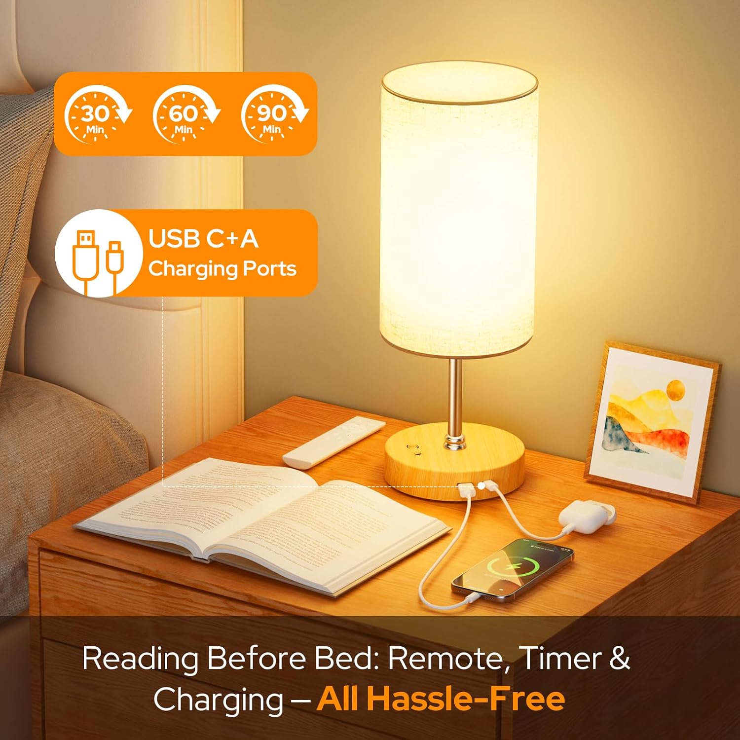 Thumbnail 3 de SUNKENET 10,000 Lux Light Therapy Lamp, UV-Free, Remote, 3 Colour Temperatures
