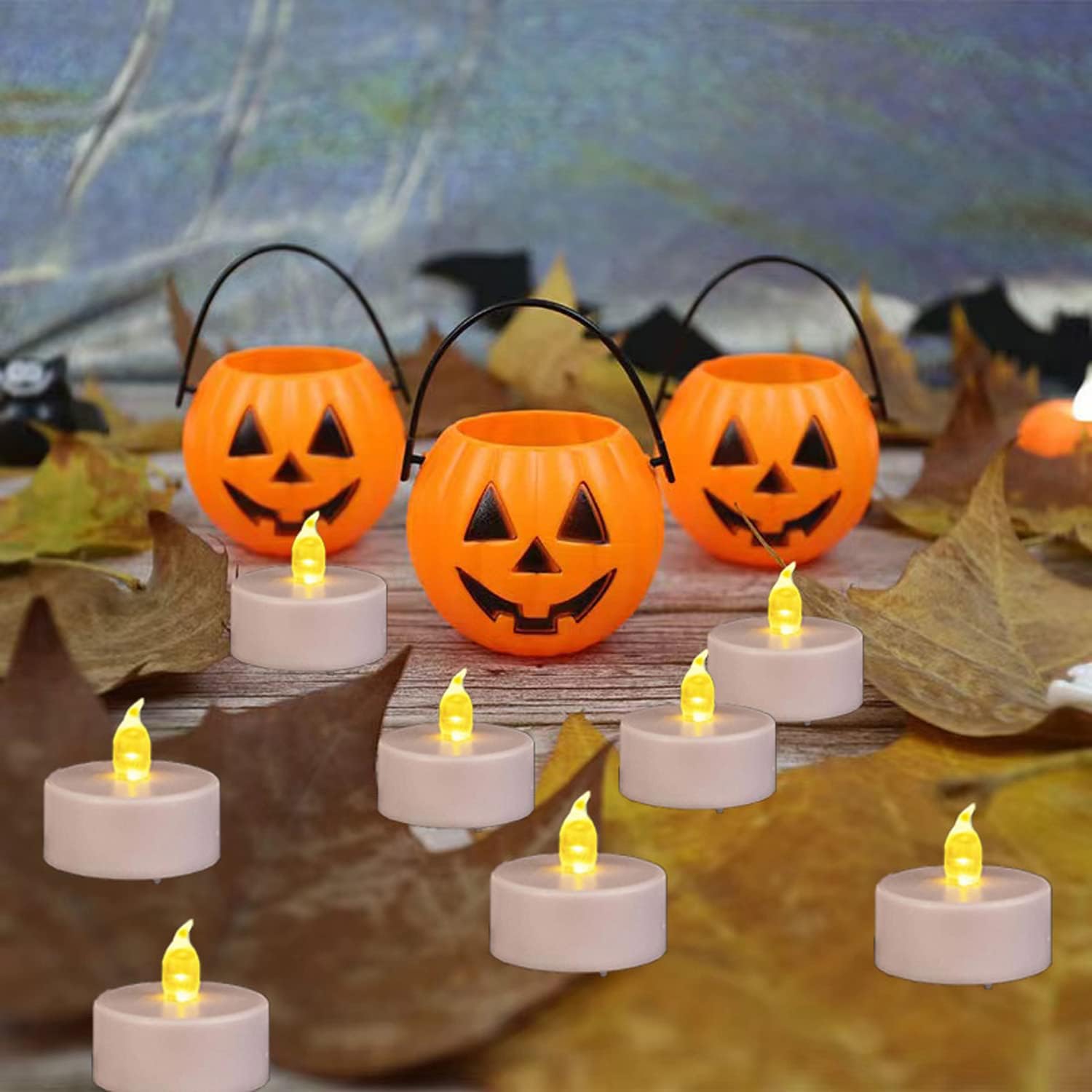 Thumbnail 4 de 24 Pack Flameless Tea Lights, 100 Hours