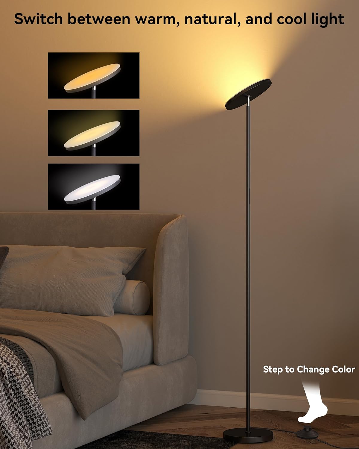 Detalle de JOOFO LED Floor Lamp 69" ⚙