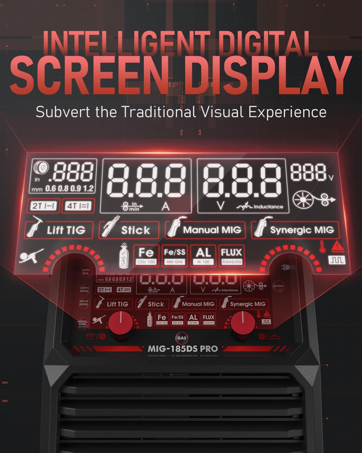 Thumbnail 1 de YESWELDER 185A MIG Welder 185A