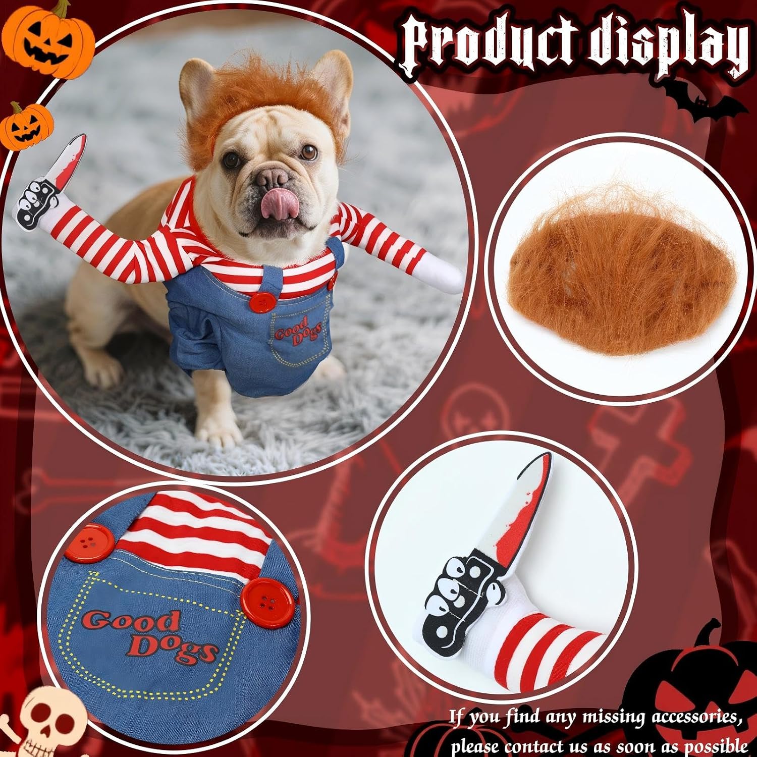 Thumbnail 4 de T2Y Dog Costume, Denim