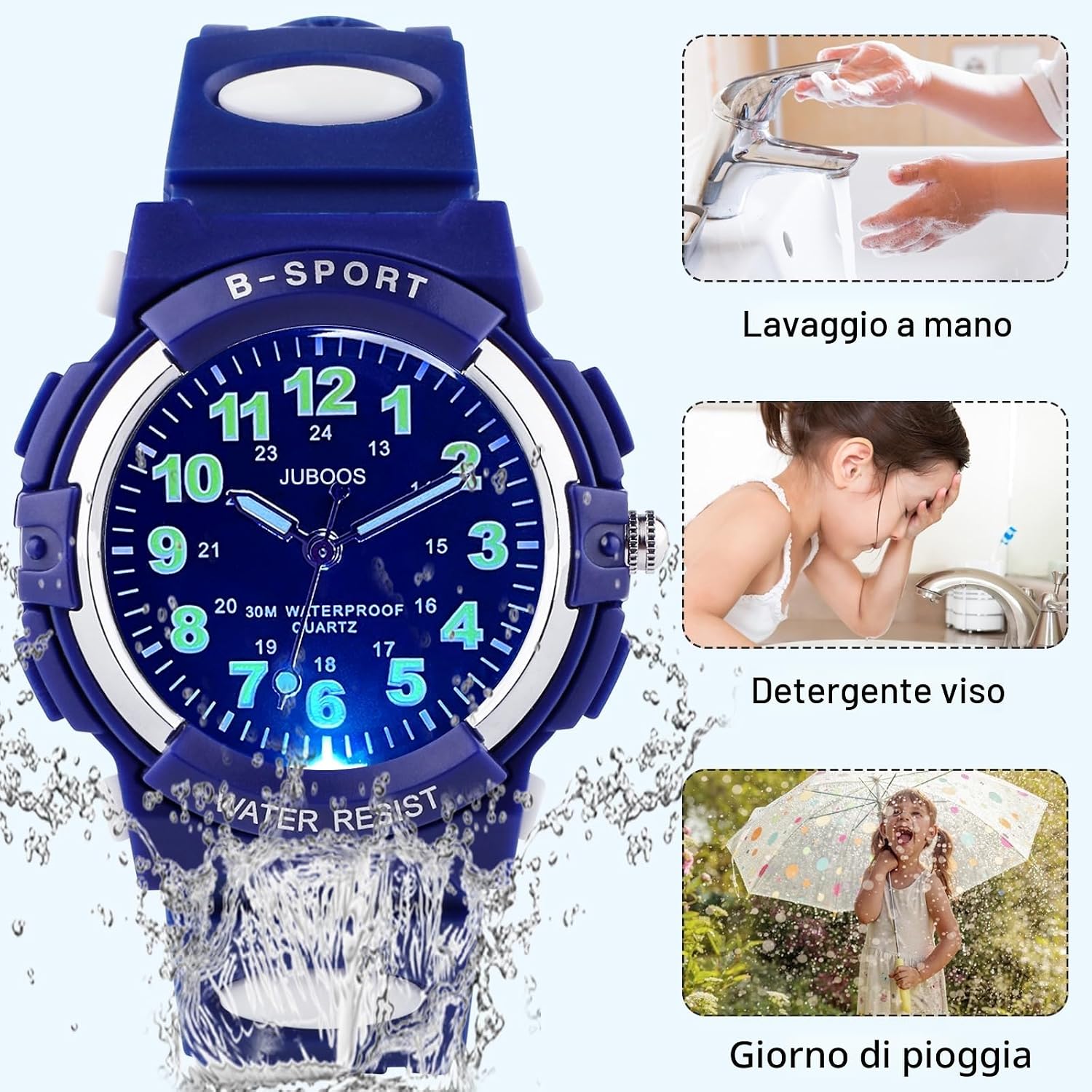 Detalle 2 de Juboos Orologio Analogico 7 luci