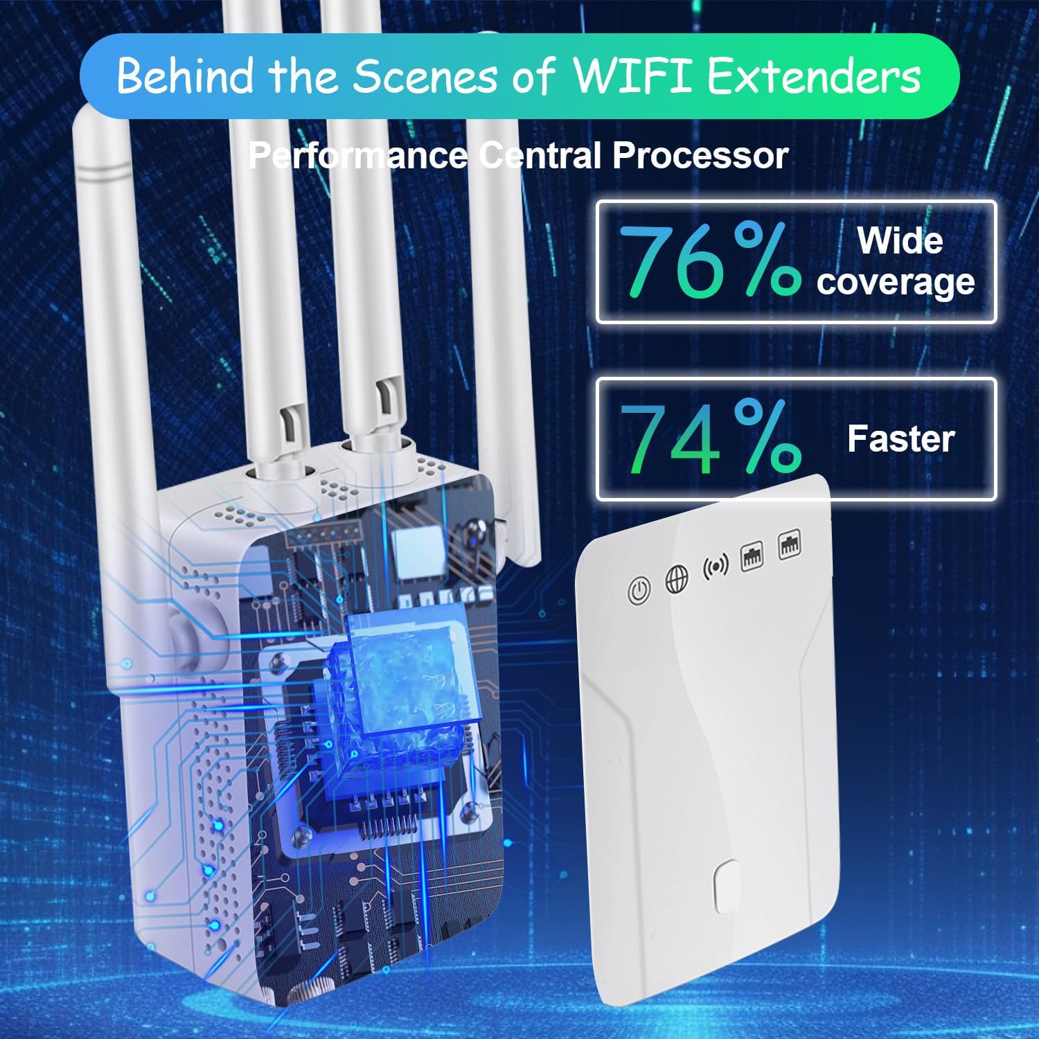 Thumbnail 5 de WiFi Extender 8470 sq ft 📶