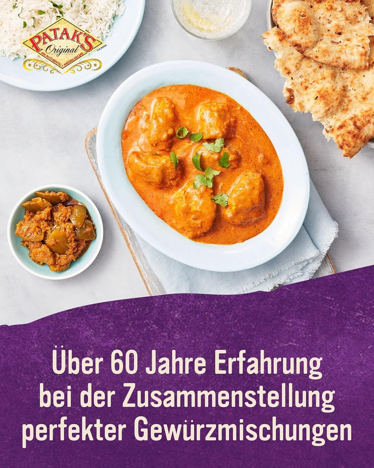 Detalle de PATAK'S Milde Currypaste – 6er Pack (6 × 283 g)