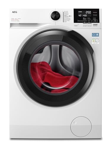 Detalle de AEG Serie 7000 Waschtrockner LWR7AMZ48WD – 8 kg Waschen, 5 kg Trocknen