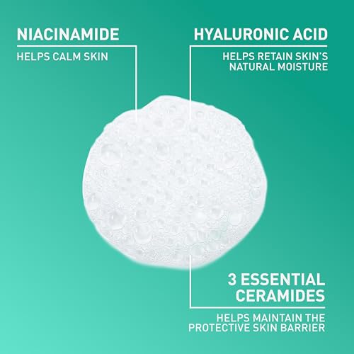 Detalle de CeraVe Foaming Facial Cleanser for Oily Skin (16 fl oz)